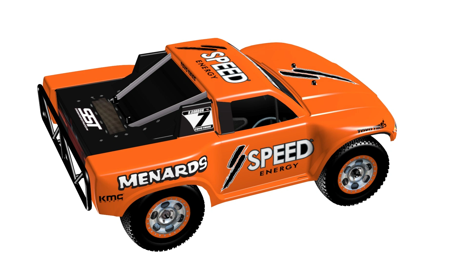 Dominate the Track 1/14 Robby Gordon Brushless RC Truck